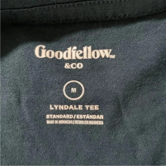 You Had Me At Day Drinking T-shirt Goodfellow Lyndale Tee Size Medium Teal Blue - Picture 2 of 8